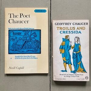 Edward Gorey The Poet Chaucer Geoffrey Chaucer Troilus and Cressida Poetry